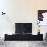 可定制简约现代客厅简易黑橡木电视柜小户型创意电视机柜北欧家具
