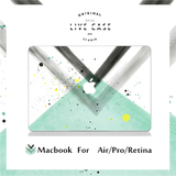 MacBook个性贴膜苹果笔记本外壳保护贴纸原创意个性定制pro/air