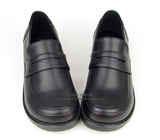 G1 热卖雪松JK学生制服鞋中跟圆头日系学院风COS万用表演鞋黑棕色