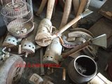 热卖老旧农具解放时期农业生产工具老式喷雾器古董影视道具
