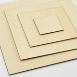 DIY手工 沙盘建筑模型材料 仿古 高级薄木片 椴木层板 方形