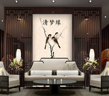 新中式禅意沙发 酒店样板房售楼处家具 客厅实木仿古布艺沙发组合