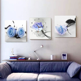 壁画餐厅装饰画水果客厅现代简约抽象挂画卧室墙画无框画带钟表