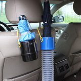 车用防水可伸缩雨伞桶 汽车雨伞收纳桶 车载悬挂式雨伞套 雨伞袋