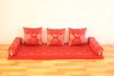 德馨亭定制中式古典织锦缎红木沙发垫套实木坐垫四季布艺罗汉床垫