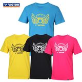 新款正品 胜利/Victor/威克多 羽毛球服T-5015男女T恤