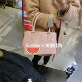 【Summers美国代购】DKNY女十字纹杀手包单肩斜跨手提双拉链logo