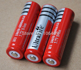 批发神火3.7V4800MAH18650充电锂电池 强光激光手电筒锂离子电池