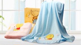 金号毛巾 专柜正品 纯棉儿童毛巾被 婴儿空调被 方形浴巾一条包邮