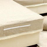 垫套全盖布艺组合沙发沙发套沙发罩全包坐笠巾厚纯色定做四季通用