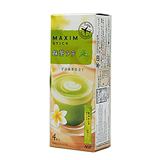 香港潮流零食品代购日本原装进口agf maxim宇治抹茶拿铁60g 4本入