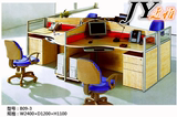 长沙办公家具厂4人屏风卡位简约现代职员办公桌屏风桌屏风工作位