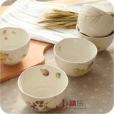 丰收创意个性陶瓷碗汤碗泡面碗日式和风餐具可爱米饭碗礼品碗套装