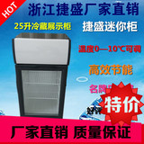 捷盛冷藏展示柜25升立式小型商用蛋糕单门冷冻冰箱家用迷你保鲜柜