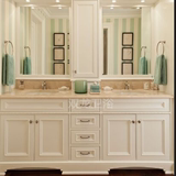 美式橡木浴室柜实木卫浴柜 落地柜组合卫生间洗手台盆面盆柜洁具