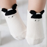 新款宝宝袜子春秋棉 婴儿短袜卡通防滑地板袜韩国冬季男女宝宝袜