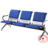 三人位连排椅机场椅不锈钢公共场合座椅银行等候椅医院候诊输液椅