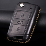 大众15/16款新/老途安钥匙包扣真皮途安L专用汽车遥控保护套改装