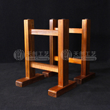 工字桌腿桌脚支架非洲花梨木实木原木红木桌子配件脚架实木脚