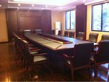 上海办公家具会议长桌 会议桌椅组合简约现代条形桌洽谈开会桌