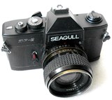 国货 SEAGULL 海鸥 DF-2+58/2镜头 135胶卷 手动单反相机 套机