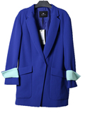 韩国coiincos可恩可专柜正品 两色时尚茧型显瘦中长大衣（co5）