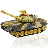 43cm遥控坦克对战 坦克世界 履带式充电遥控车批发 玩具模型