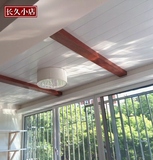 上海集成吊顶铝扣板全套 简欧式厨房卫生间阳台长条铝天花 抗油污