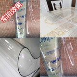 PVC透明软胶板 台面 2mm 磨砂桌布 波斯菊花纹 PVC水晶板 桌垫