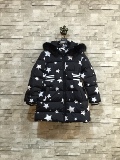 华诺2015冬季女童新款 来自星星的你 羽绒棉棉衣 专柜正品童装