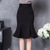 春季包臀裙2016新款韩版女装包臀短裙高腰修身半身裙口袋一步裙子