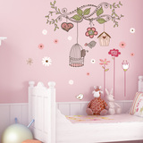 可爱婴儿宝宝墙贴纸女生儿童房间装饰品卧室温馨床头墙壁贴花贴画