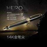 正品HERO英雄钢笔辉煌100高级14K金笔商务签字笔财务专用送礼礼盒