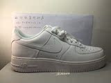 虎扑现货 正品 NIKE AIR FORCE 1 耐克纯白AF1全白 315122-111