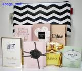 Women's Fragrance Sampler Set (Teal Bag & 6 Vials) C