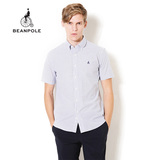 BEANPOLE韩国三星夏季新款男士商务休闲格纹短袖衬衫 BC4B634A4
