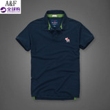 全美代购正品Abercrombie Fitch AF男2016夏新款短袖polo衫 男T恤