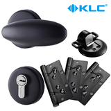 德国KLC门锁欧式室内卧室房门锁实木门锁具把手分体门锁三件套装