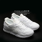 正品代購亚瑟士ASICS GEL-LYTE V 女鞋 男鞋全白跑步鞋H603L-0101