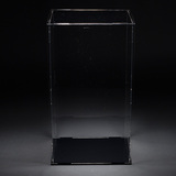 动漫手办透明收藏盒有机玻璃模型车模亚克力展示盒可配USB灯饰盒