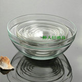 特价批发多种规格玻璃碗/沙拉碗/小吃碗/调味碗/玻璃透明饭碗