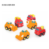 耐摔【无菌无味】儿童玩具车0-5岁宝宝软胶玩具车 婴幼软胶回力车
