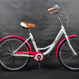 包邮GUAOT轻便自行车车 22寸全新高碳钢车架 芭蕾小姐