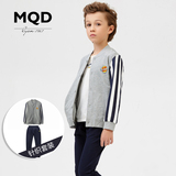 MQD童装2016春装新款男童运动休闲套装棒球服两件套卫衣两件套