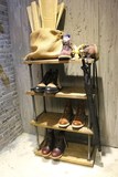 铁艺鞋架简易收纳鞋柜架子置物架特价家居多层防尘欧式新款实木
