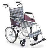 三贵轮椅车 多款式可选 日本MIKI免充气轻便折叠老人残疾代步车BF