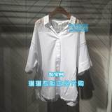 现货【琳琳代购】BasicHouse/百家好16夏女式衬衫 HQWS320C-498