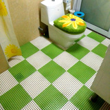 浴室防滑地垫自由拼接镂空防水厨房创意淋浴悬浮卫生间隔水脚垫子