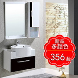 小户型浴室柜 PVC小卫浴柜洗脸盆柜洗手台组合新年特价50 60cm155