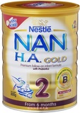 澳洲直邮 Nestle/雀巢 NAN H.A GOLD超级能恩金盾奶粉2段 6罐包邮